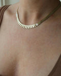 Danish Vintage Cleopatra Necklace 14K Gold 1970