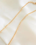 Rare 2.5 mm Italian Vintage Anchor Chain 18K Gold