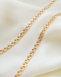 Sublime Swedish Vintage Bismarck Necklace 18K Gold 1970