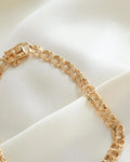 The Blue Collection 18K Gold Bracelet & Rings