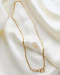 16.25 Inches Antique Watch Chain 18K Gold