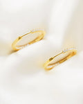 Extraordinary Hoops 1.35 Carats H/VVS Diamonds 18K Gold