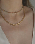 Sold Separately! Antique Watch Chain Choker And Vintage Curb Link Chain 18K Rose Gold 1930s 1946