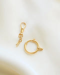Super Rare Single Antique Dog / Swivel Clasp and Bolt Clasp