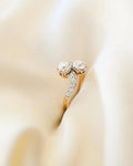The Ring You Wanted Him to Buy But Now Can Buy Yourself Antique Diamonds 18K Gold 1930s