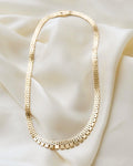 Amazing Mid Size Danish Vintage Necklace 14K Gold 1960s