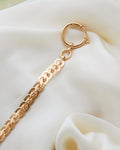 Extraordinary STUNNER! Antique Watch Chain Fancy Link 18K Gold 1901