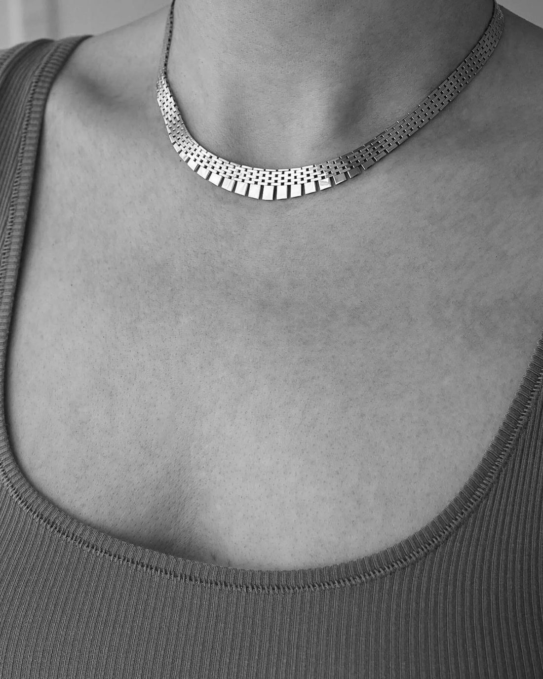 The Best Danish Mid Century Vintage Necklace 14K Gold 1970