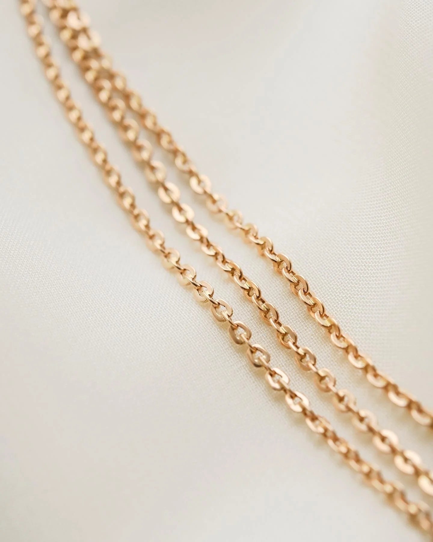 Antique Eternity Chain by Johannes Hjalmer 14K Gold (between 1916-1929)