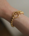 Amazing Antique Jumbo Belcher Link Watch Chain 18K Gold 1910s