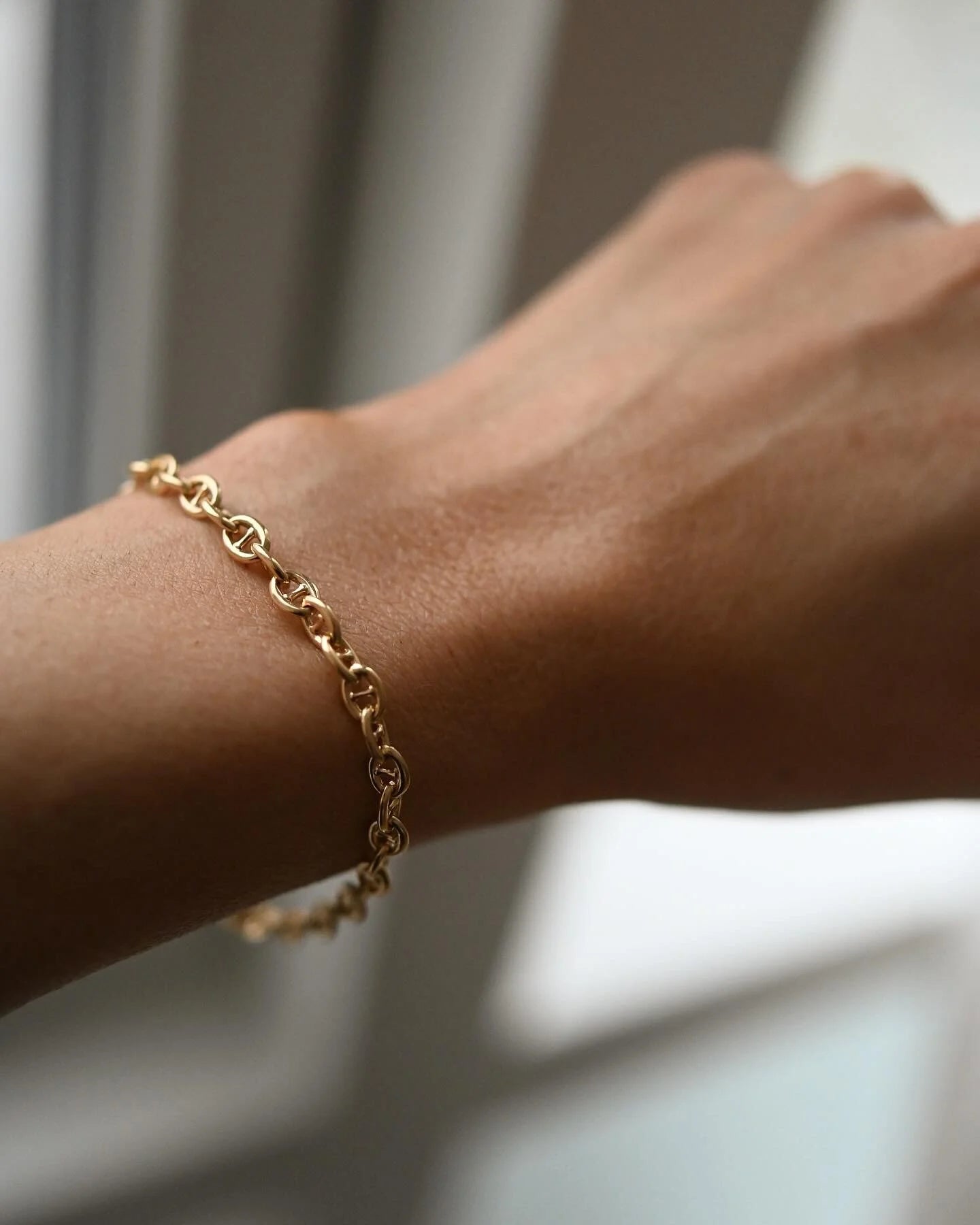 Old Rare Mariner /Gucci Link Bracelet from 1934 18K Gold