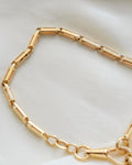 Glowing Antique Chain Bracelet 7.25 Inches 18K Gold 1920s