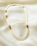 Sexy Cleopatra Danish Vintage Necklace 14K Gold 1960s
