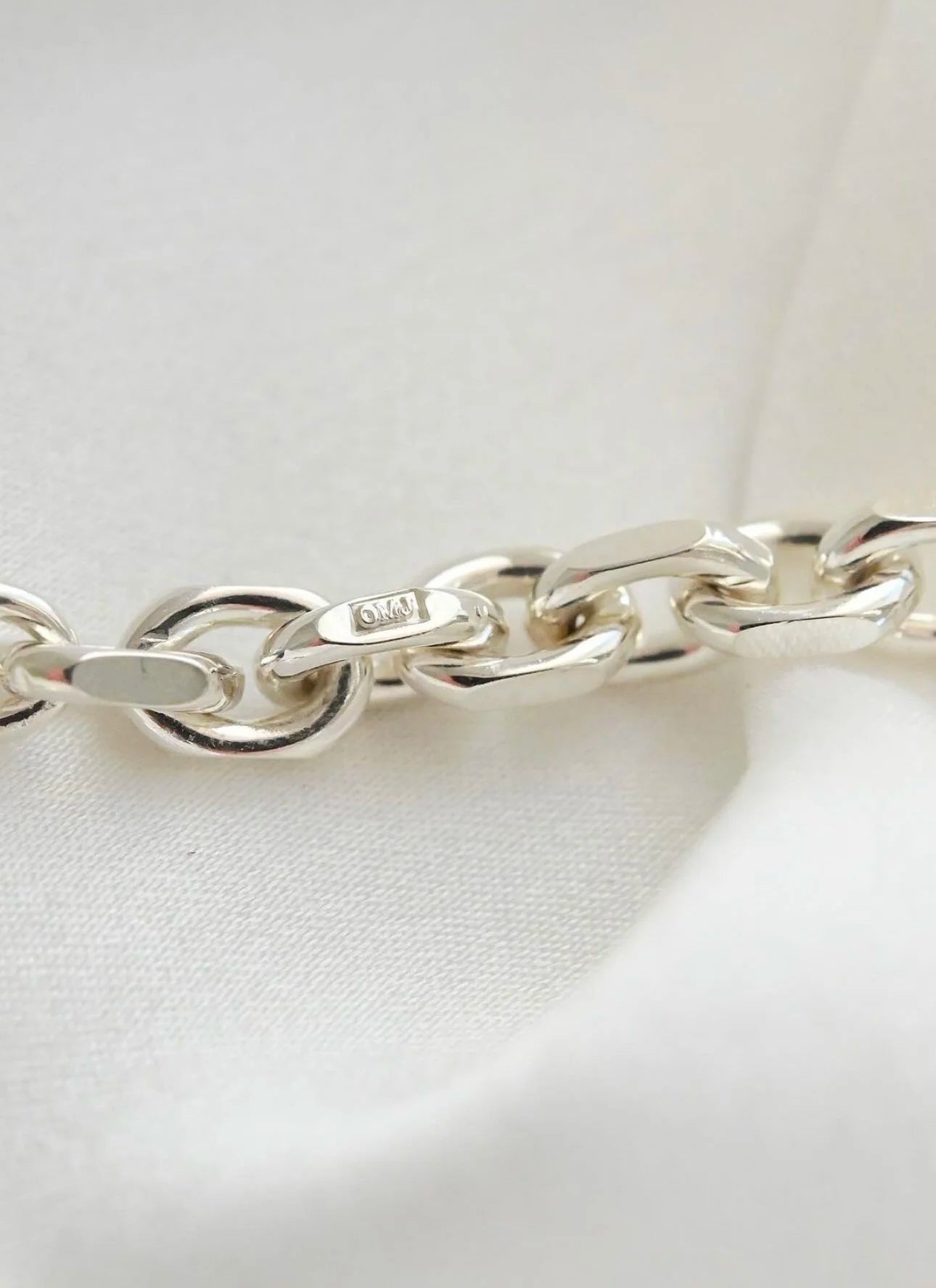 OMJ FINE JEWELRY : The Hold All Watch Chain Sterling Silver 2024