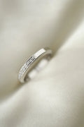 Beautiful Swedish Diamond Band by K & E Carlson 1969