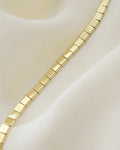 Sexy Fringed Cleopatra Necklace 14K Gold 1970