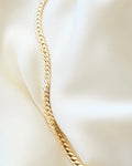 Sublime Rare Deluxe Serpent Curb Link Necklace 18K Gold