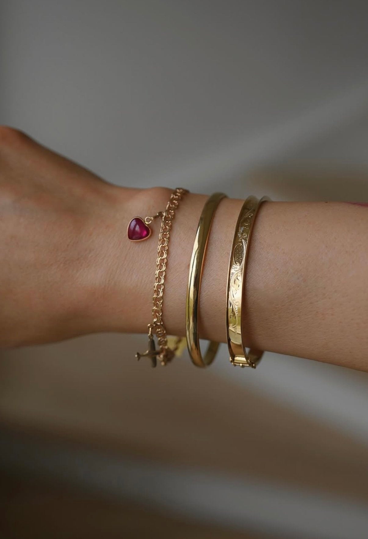 One of a Kind Dream Bangle 1956 Sweden 18K Gold