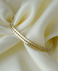 Gorgeous Carl Peter Christensen Geneva Link Bracelet 14K Solid Gold 1960s