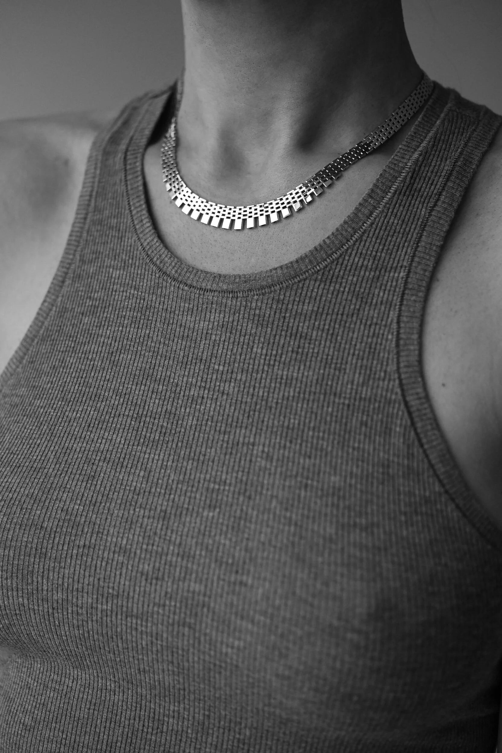 Stunning Danish Vintage Necklace 14K Gold 1970s
