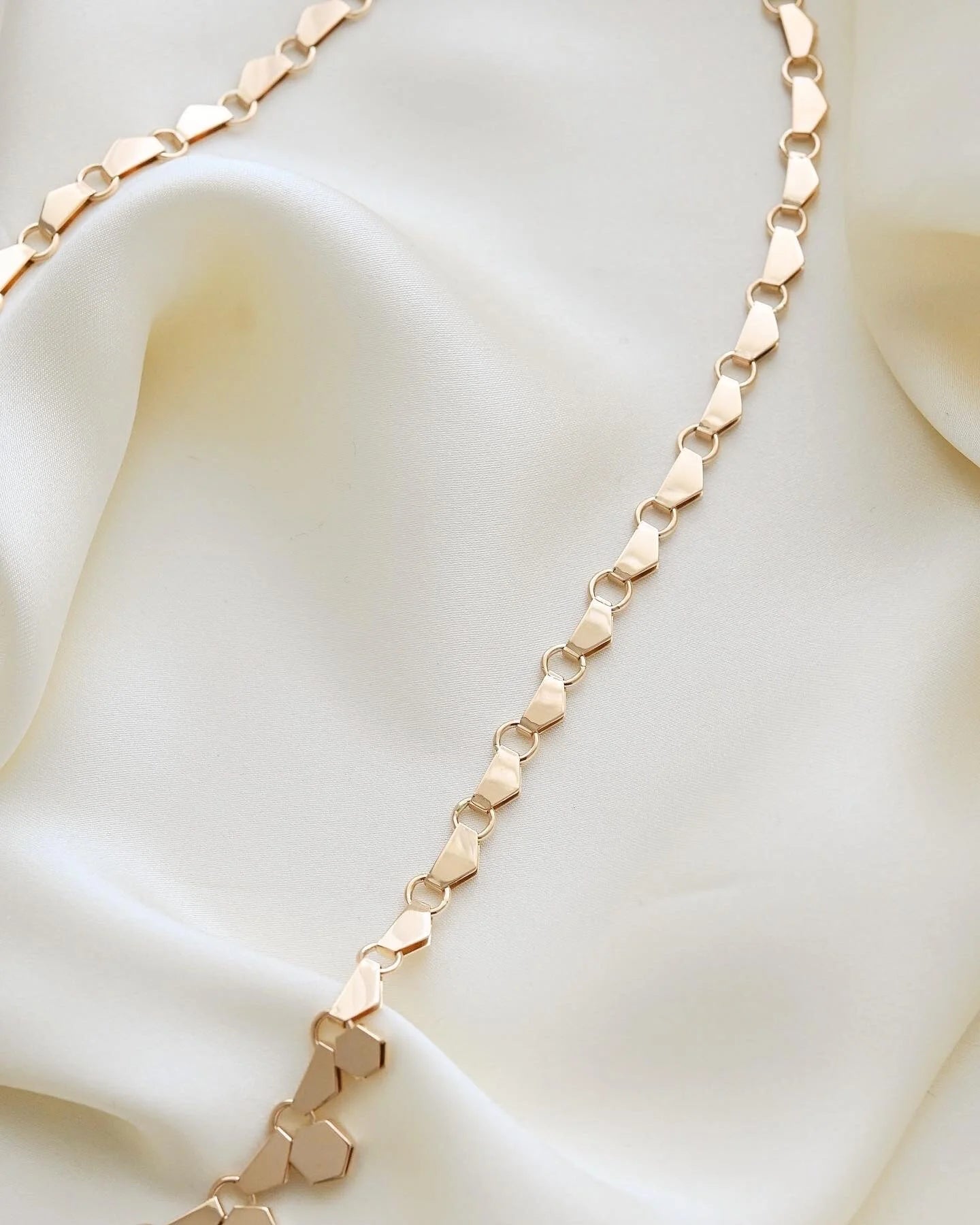 Amazing Mid Century Danish Vintage Necklace 14K 1960s