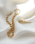 Stunning Antique Watch Chain Bracelet 18K Gold Beg 1900 Free Downsizing