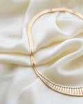 The Sexiest Sublime Danish Vintage 14K Gold Geneva Variation Link Necklace