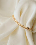 7 Inches Perfect Capricorn Link Bracelet 18K Gold 1969