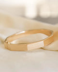 Amazing Sculptural Vintage Bangle 14K Gold 1970s