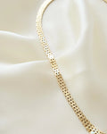 Sexy Danish Vintage Cleopatra Necklace 14K Gold