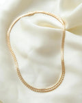 Special Release! (Number 2) Amazing Danish Geneva Link Necklace 14K Gold 1960