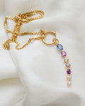 Gorgeous Upgraded Sapphire Vintage Pendant 18K Gold