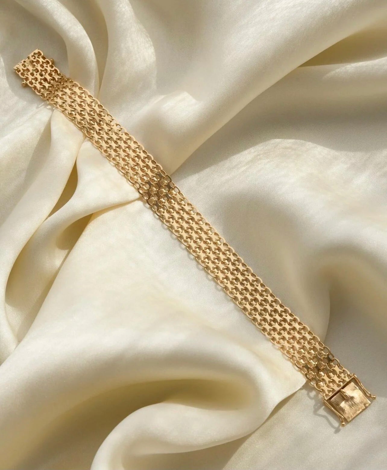 Sublime X link Bracelet 18K Gold 1954
