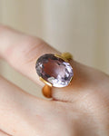 Beautiful Lavendar Amethyst 23K Gold 1900