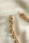 The Little Mermaid Sizeable Anchor Bracelet 14K Rose Toned Gold 1960s