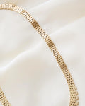 Stunning Danish Vintage Necklace 14K Gold 1970s