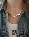 Incredible Sexy Italian Vintage Necklace 18K Gold