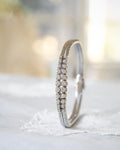 Special Danish 1.20ct Diamond Bracelet 18K White Gold 26grams