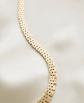 Stunning Example Cleopatra Necklace Danish Vintage 14K Gold 1960s