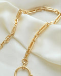 Sublime Antique Swedish Fancy Link Watch Chain 18K Gold