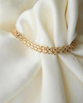 Star Link Bracelet Vintage Sweden 1965 18K Gold