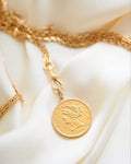 Antique Lady Liberty 5 Dollar Coin Pendant 21.6K Gold 1904