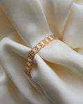 Beautiful Small Sized Engraved Antique Bracelet 18K Gold