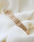 STUNNING Y Link Bracelet by Jens Poul Asby 14K Gold 1960