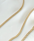 Beautiful Curb Link Chain 18K Gold 1971