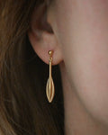 The Sweetest of Old Dangle Earrings 18K Gold