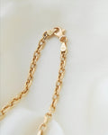 Beautiful Budget Friendly Biker Link Chain 18K Gold