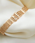 Amazing One of A Kind Swedish Vintage Bracelet 18K Gold 1966