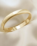 High Shine Danish Vintage Bangle 14K Gold