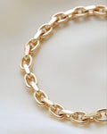 Sublime Chunky Monkey Vintage Anchor Bracelet 14K Gold